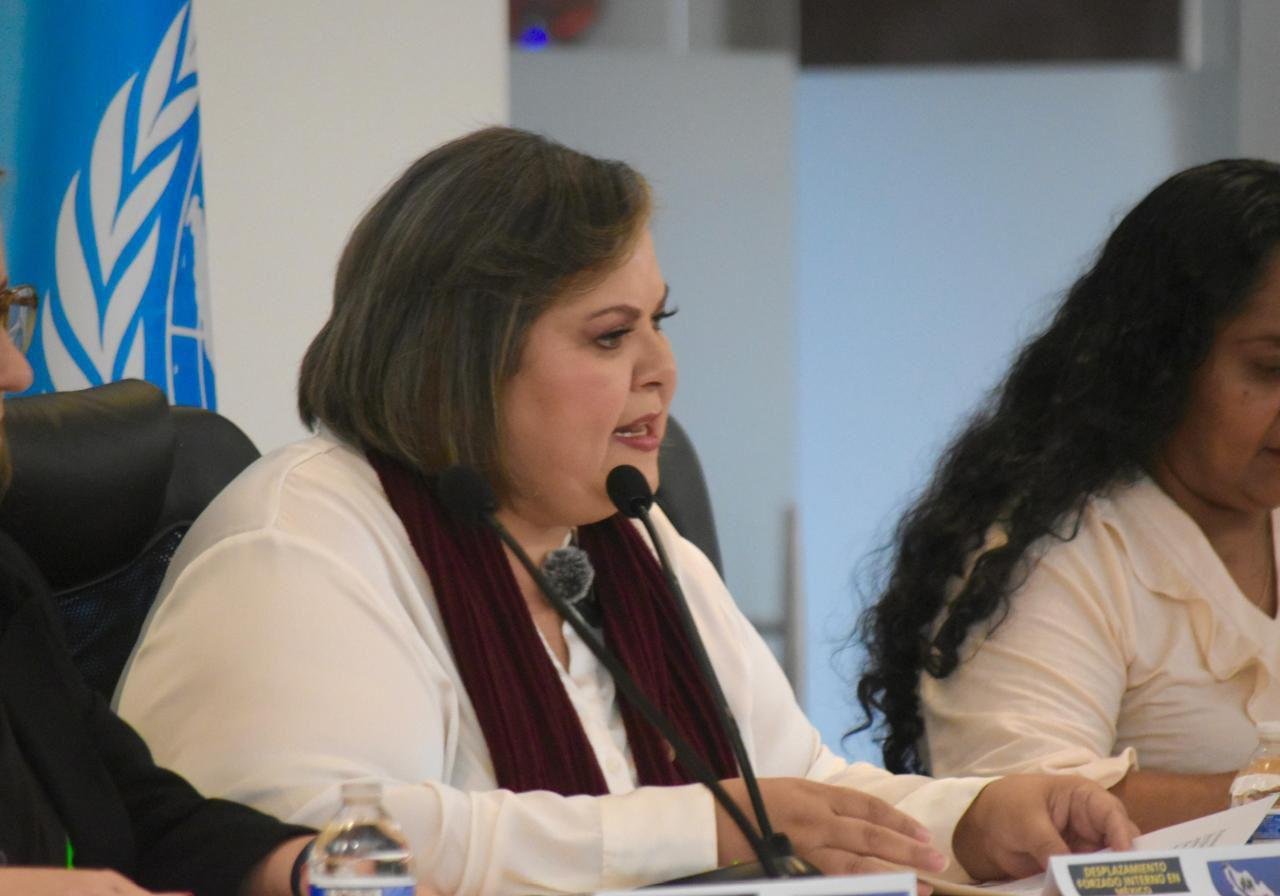 El desplazamiento forzado interno exige acción inmediata, por ello se avanza hacia una Ley: Evangelina Moreno
